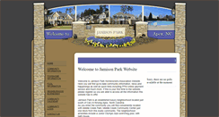 Desktop Screenshot of jamisonparkhoa.com